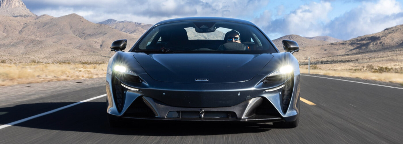 2026 McLaren Artura Driving on Road