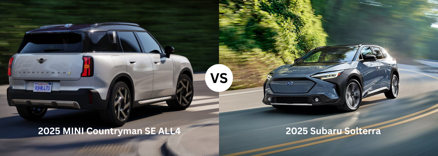 2025 MINI Countryman SE ALL4 vs. 2025 Subaru Solterra