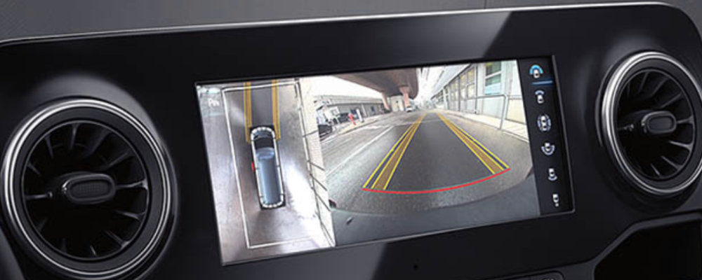 This is the dashboard of the 2026 MB Sprinter Van. 