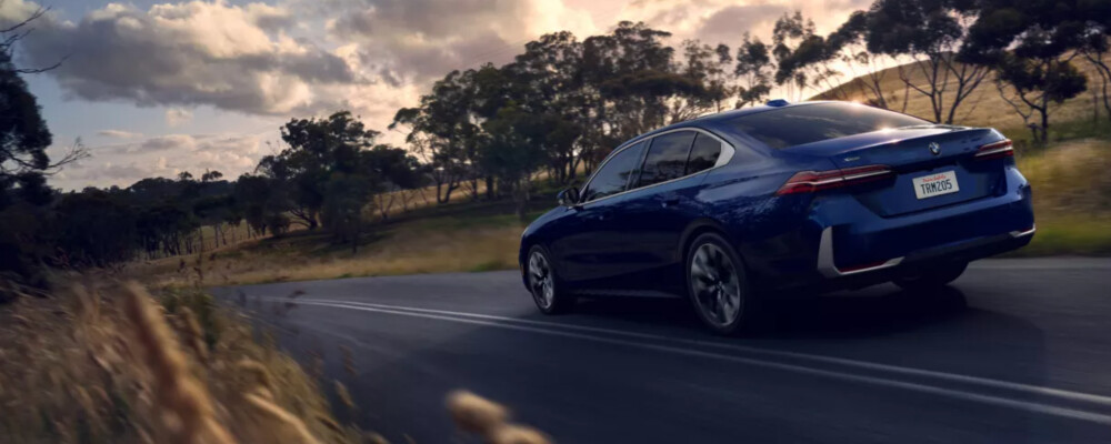 2026 BMW 5 Series Exterior Driving on Road