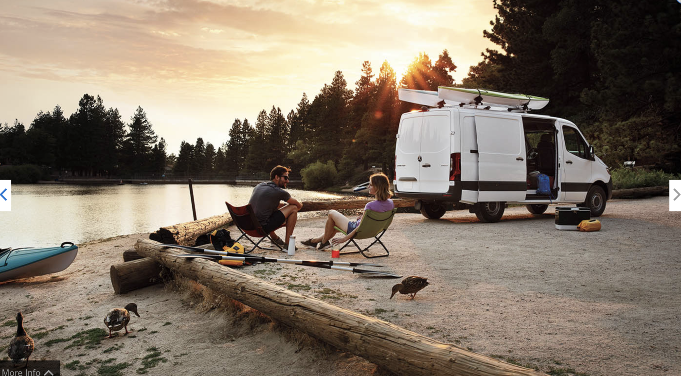 2026 Sprinter Van exterior at the lake