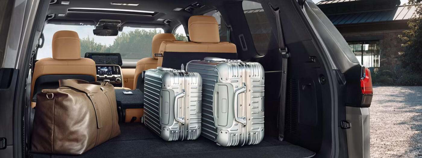 2026 Lexus LX Interior with Palomino semi-analine leather trim