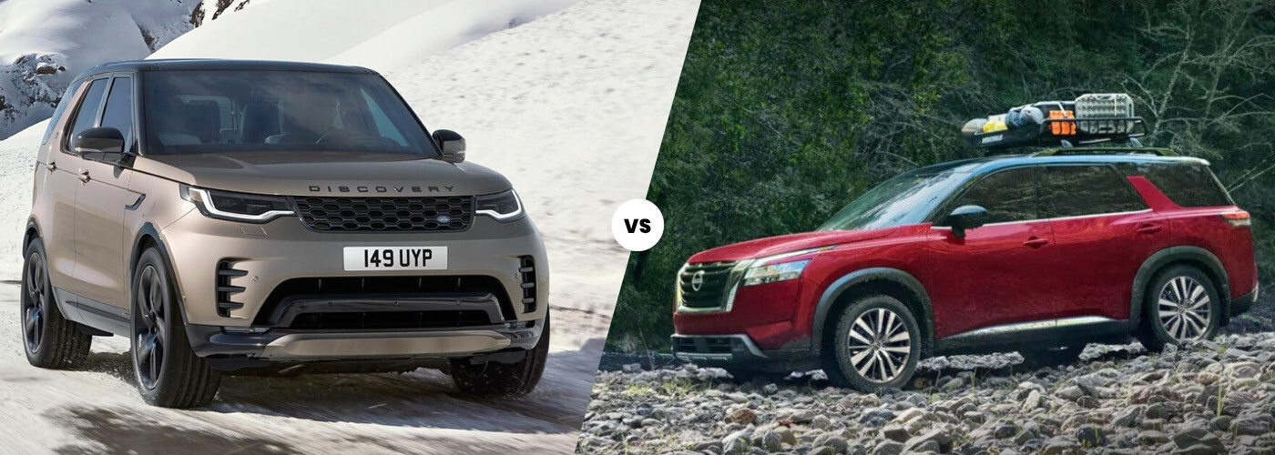 2022 Land Rover Discovery vs. 2022 Nissan Pathfinder