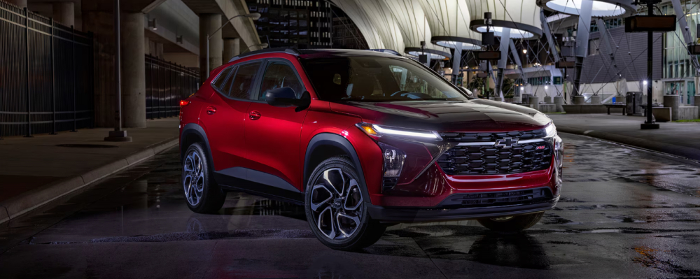 2025 Chevy Trax 2RS in Crimson Metallic