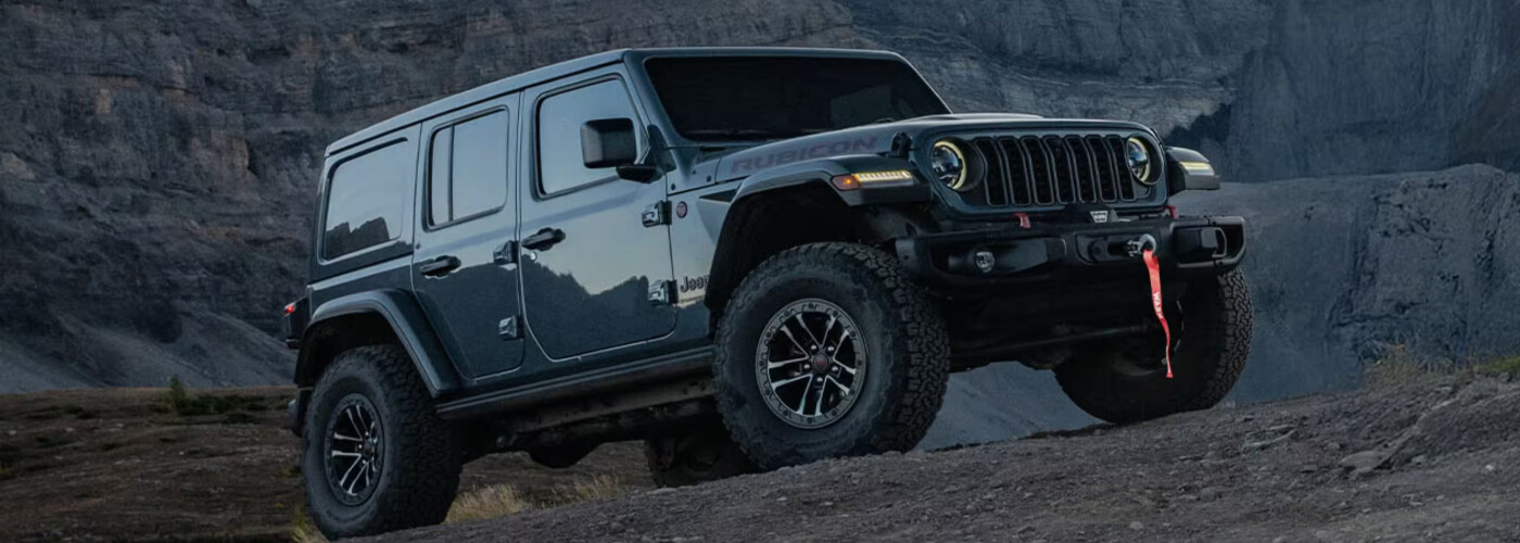 2026 Jeep Wrangler off-roading