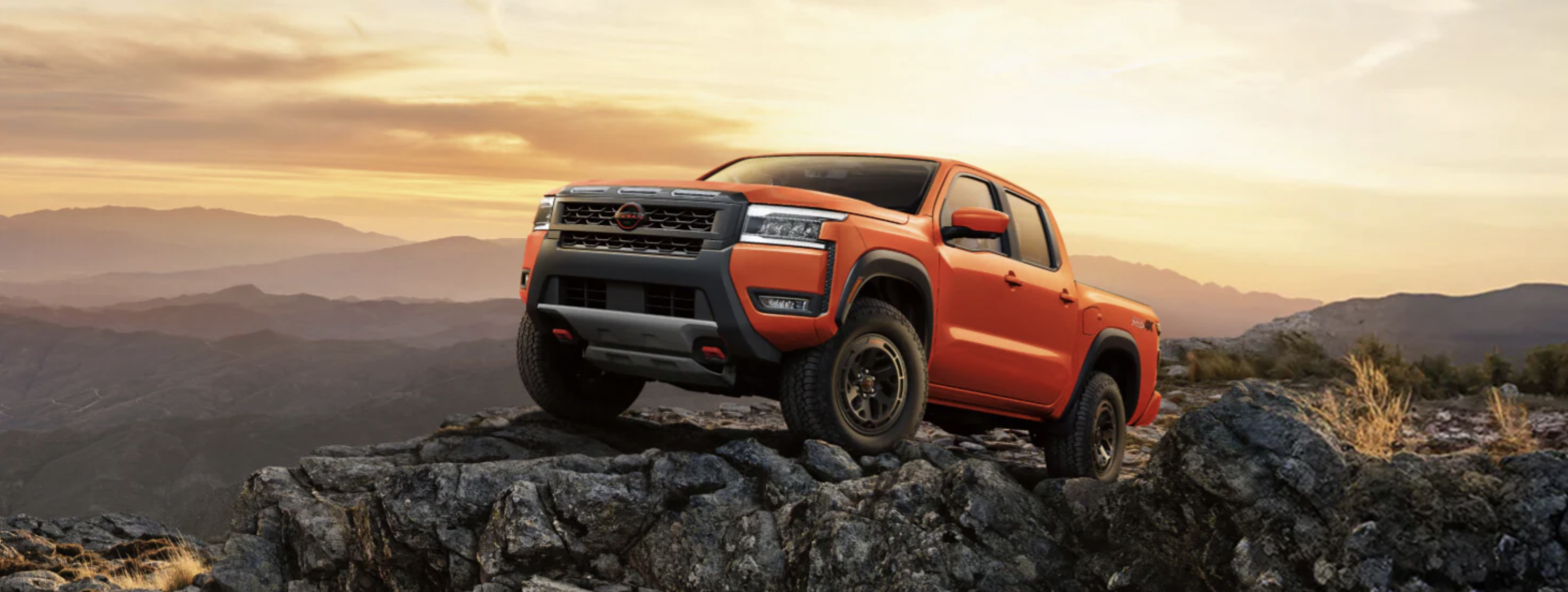2025 Nissan Frontier orange