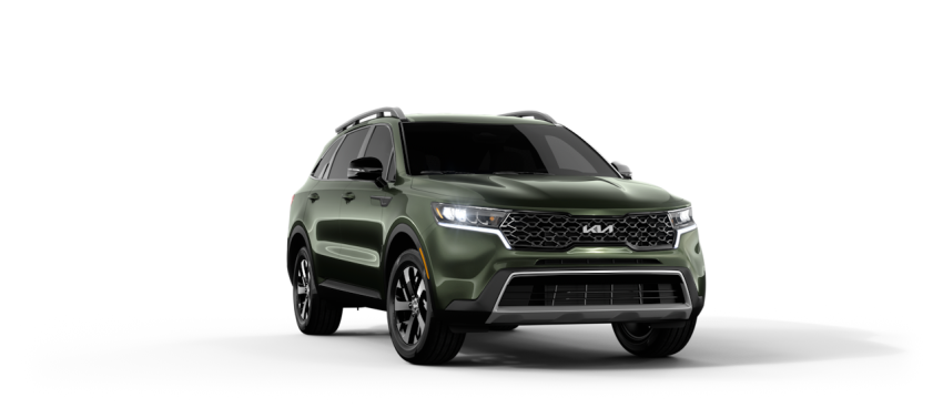 2023 Kia Sorento X-Line S AWD -   Aruba Green