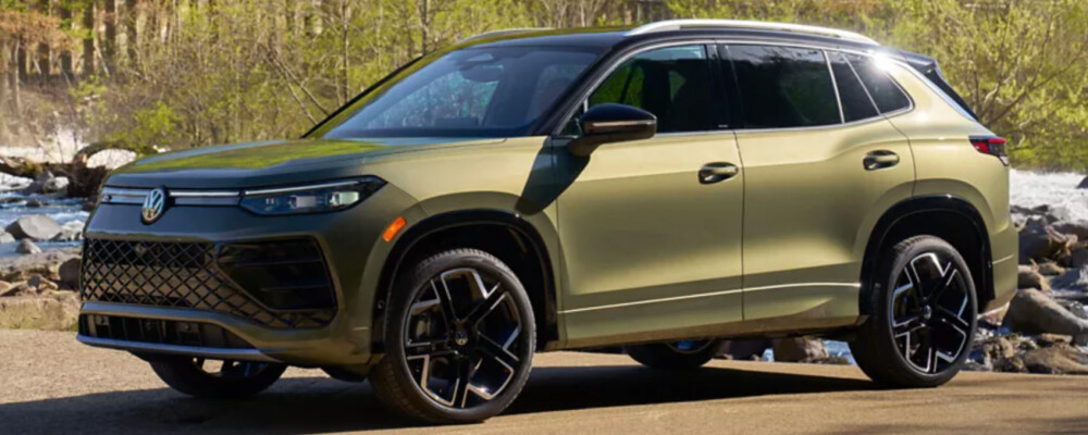 2026 Volkswagen Tiguan exterior sideways at river