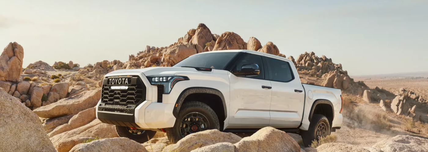 2026 Toyota Tundra TRD Pro CrewMax Shown in Ice Cap