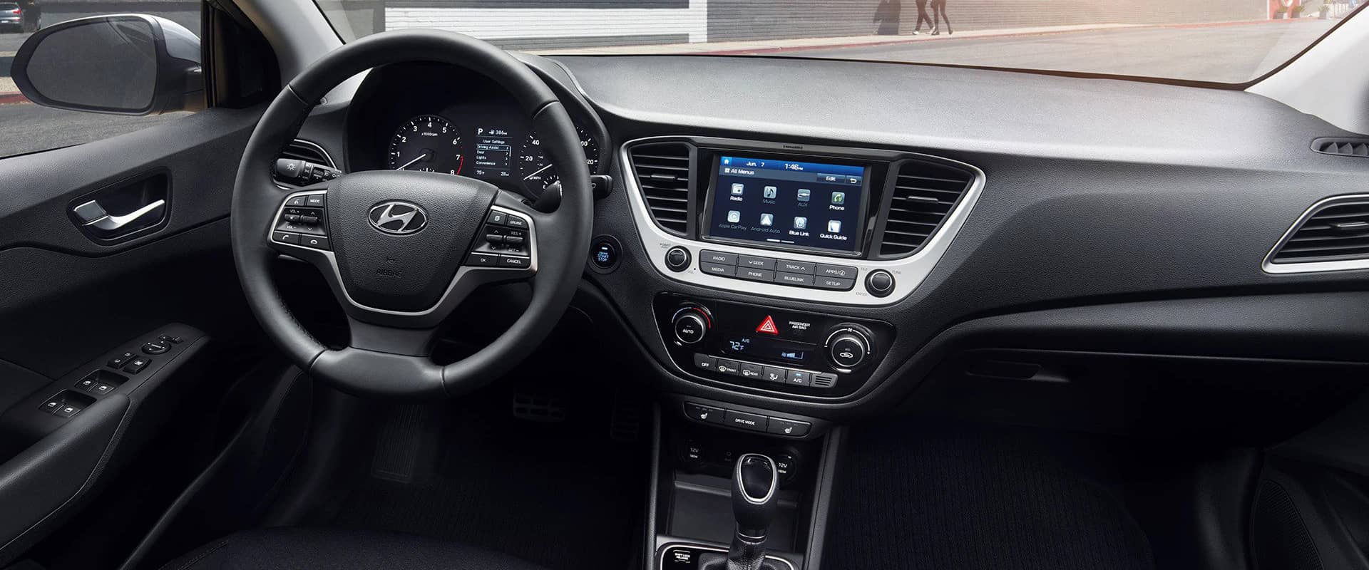 2019 Hyundai Accent Dash