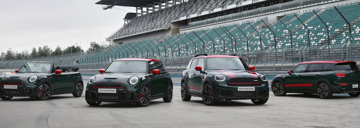 MINI JCW (John Cooper Works) lineup MINI JCW (John Cooper Works) lineup