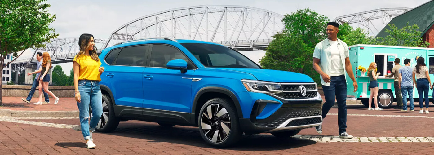 2024 Volkswagen Taos parked outside