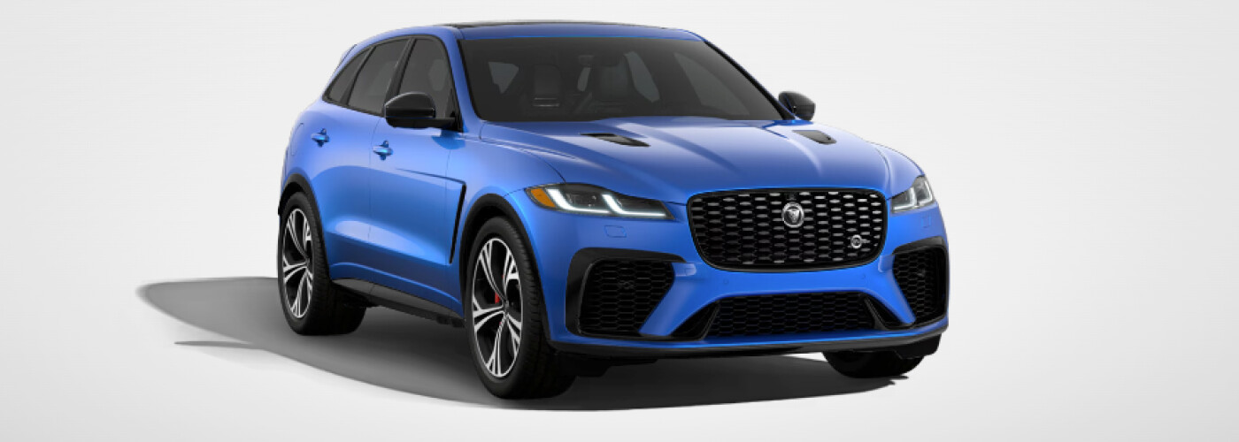 2025 Jaguar F-Pace blue jaguar f-pace