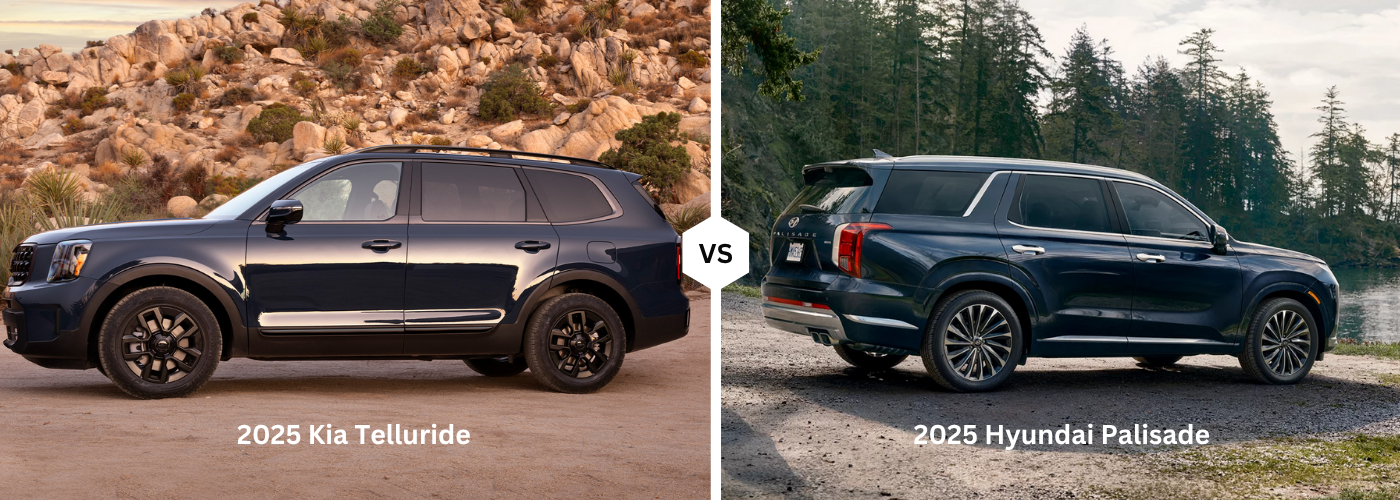 2025 Kia Telluride vs. Hyundai Palisade | Russ Darrow Kia of Madison