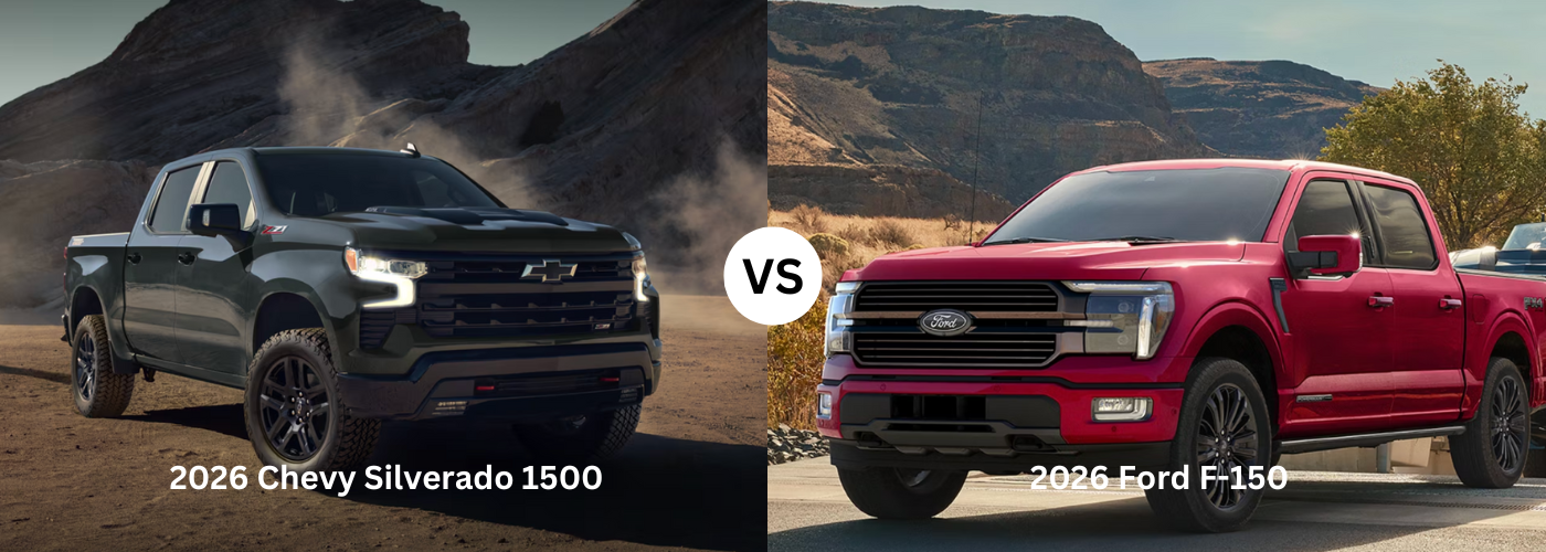 2026 Chevrolet Silverado 1500 Vs. Ford F-150