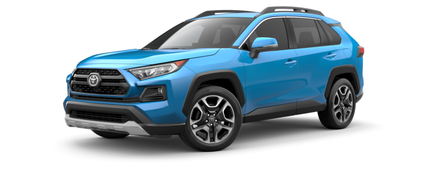 2021 RAV4 in Blue Flame 2021 RAV4 in Blue Flame