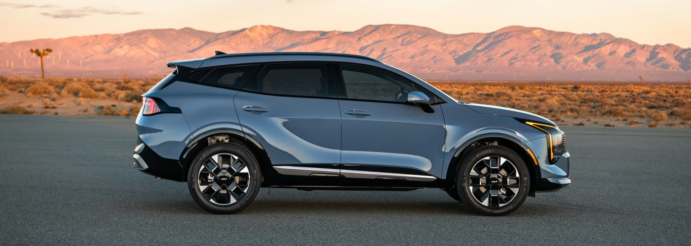 2026 Kia Sportage Hybrid Side Profile 2026 Kia Sportage Hybrid Side Profile