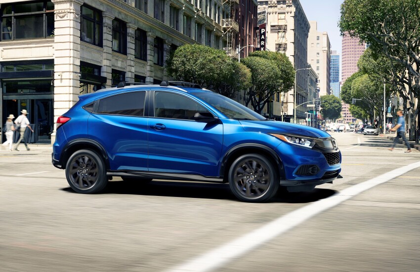 2022 Honda HR-V Blue 2022 Honda HR-V