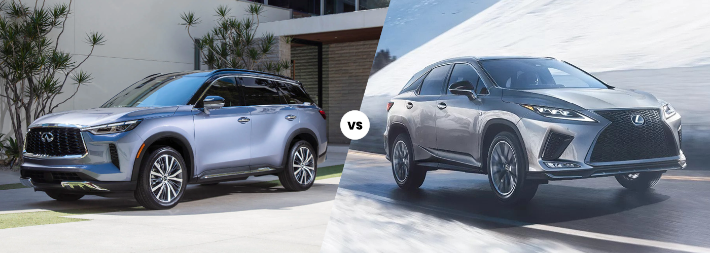 2022 INFINITI QX60 vs 2022 Lexus RX 350