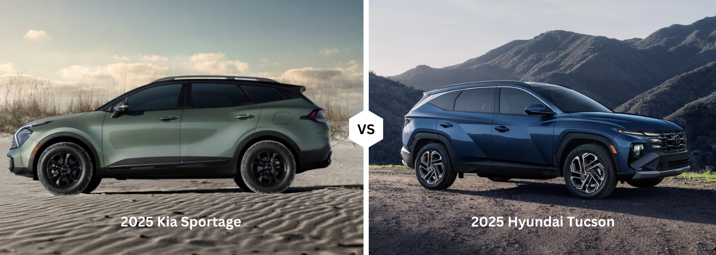 2025 Kia Sportage vs. 2025 Hyundai Tucson
