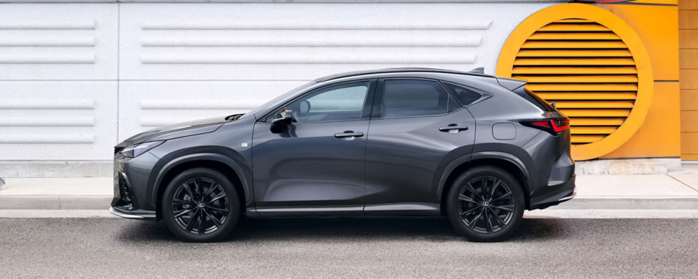 2026 Lexus NX 450h+ F SPORT Handing AWD shown in Cloudburst Gray