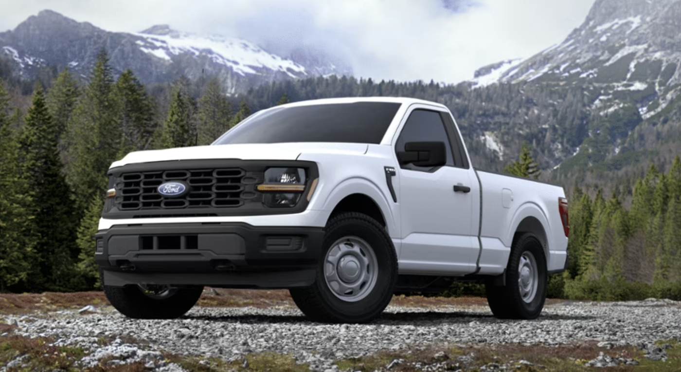 2024 Ford f-150 - Oxford White 2024 Ford f-150 - Oxford White