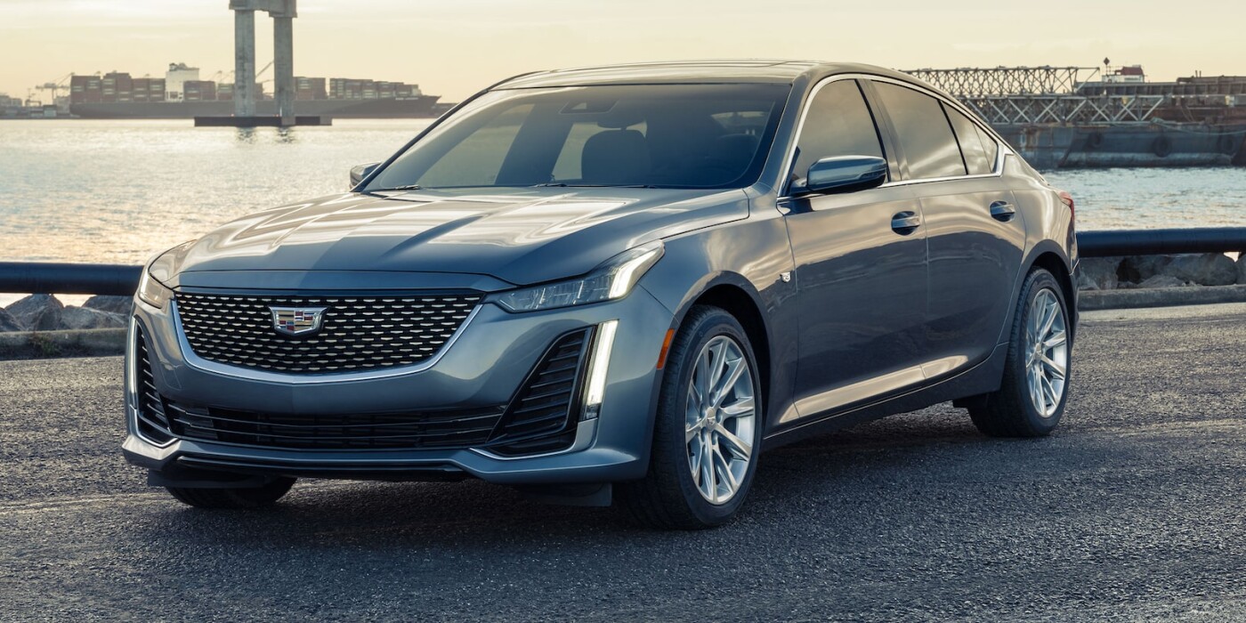 2021 Cadillac CT5 By Water cadillac ct5 near ocean