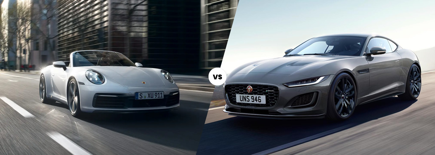 2023 911 vs. F-Type