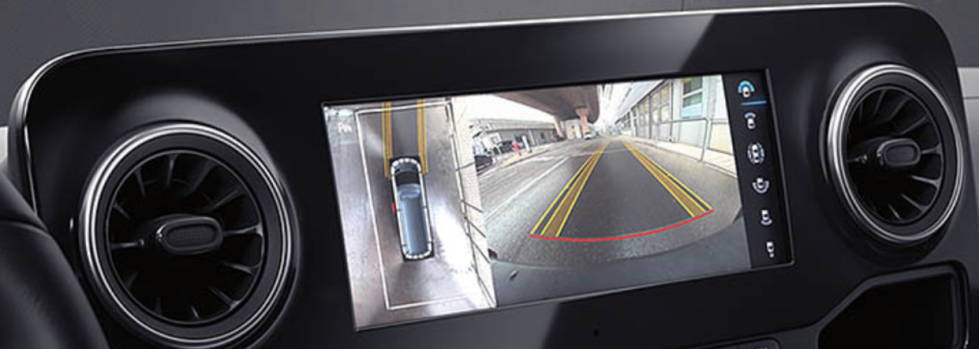 2026 Mercedes-Benz Sprinter Van Features This is the dashboard of the 2026 MB Sprinter Van.