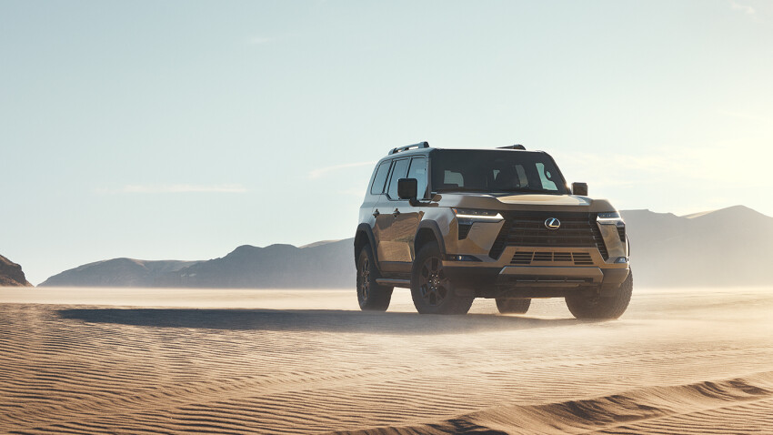 2026 Lexus GX compared to the Land Rover Defender at a Rockford, IL dealership
