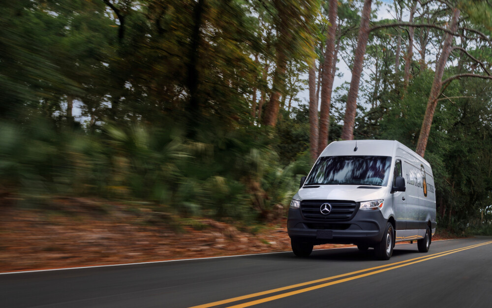 2025 Mercedes-Benz Sprinter Driving
