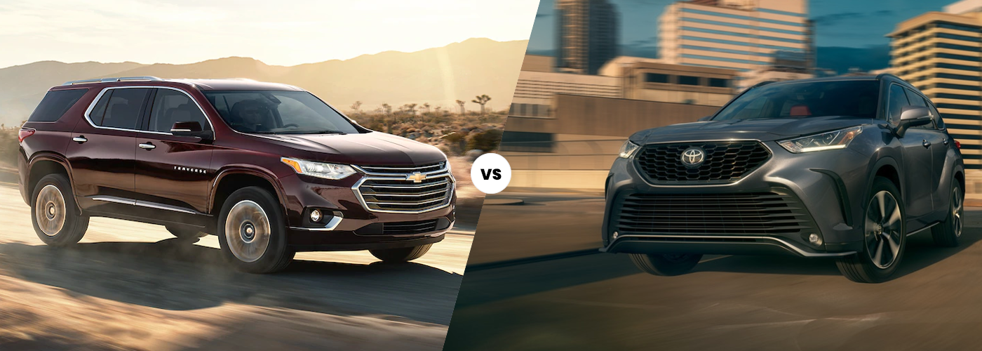 2023 Toyota Highlander vs. 2023 Chevrolet Traverse Western Motors Los