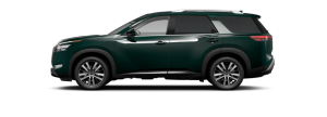 2023 Nissan Pathfinder in Obsidian Green Pearl