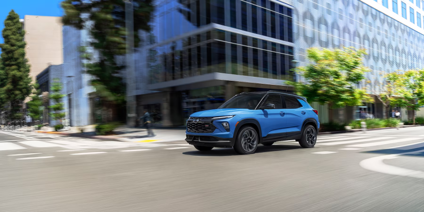 2024 Chevy Trailblazer Driving in City