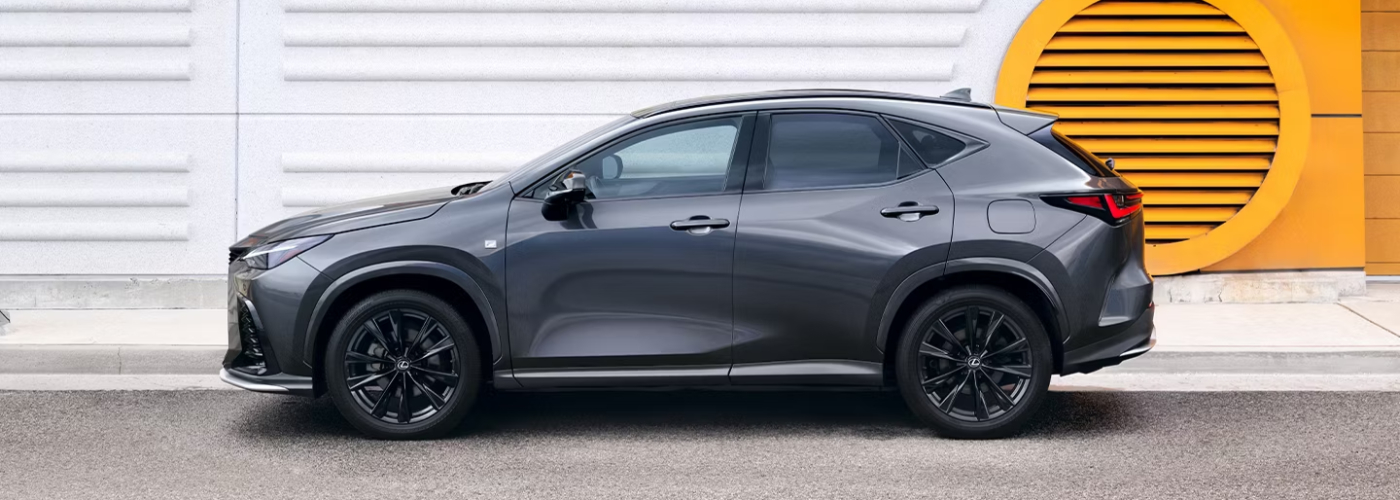 2026 Lexus NX 450h+ F SPORT Handing AWD shown in Cloudburst Gray