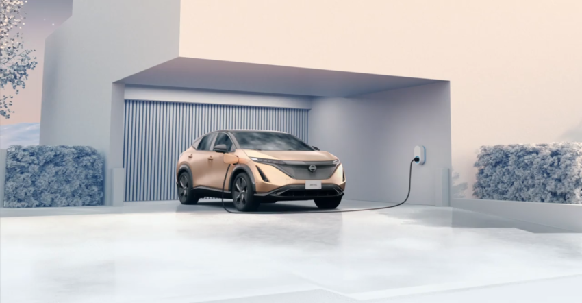 2023 Nissan Ariya charging