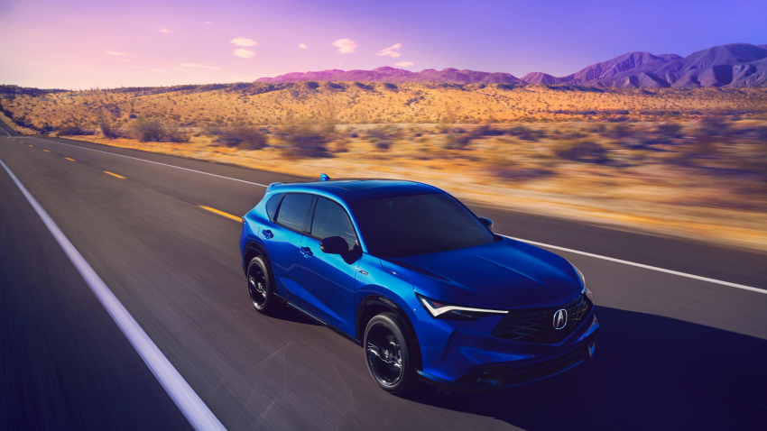 Front view of the brand new 2026 Acura ADX subcompact luxury SUV showcasing the signature Diamond Pentagon Grille
