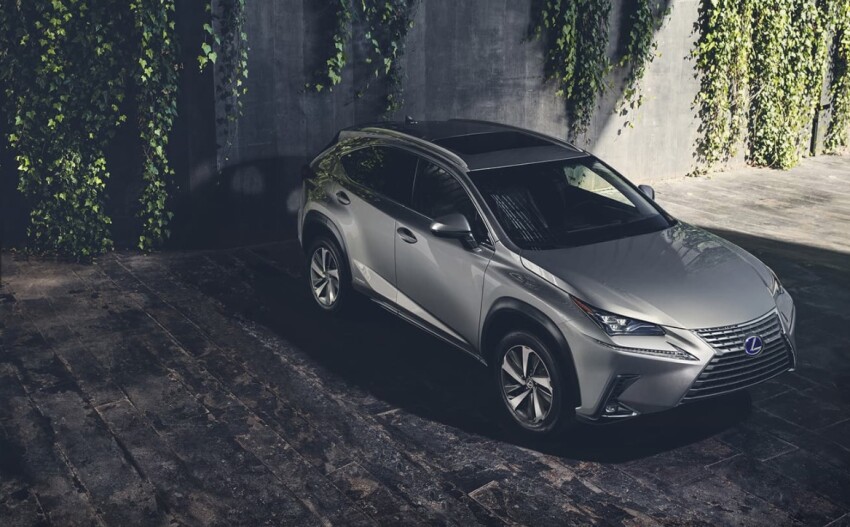2021 Lexus NX parked