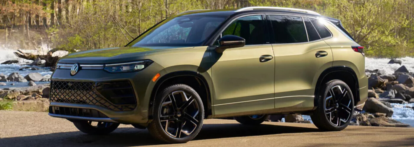 2026 Volkswagen Tiguan exterior sideways at river