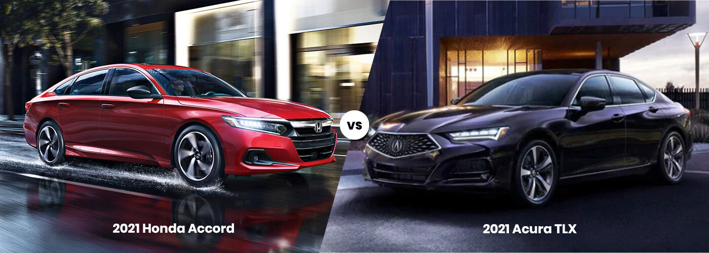 2021 Honda Accord vs. Acura TLX  Brown Honda of San Angelo