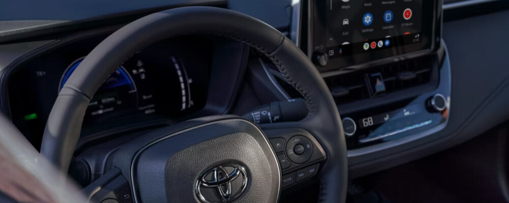 2026 Toyota Corolla Technology interior tech