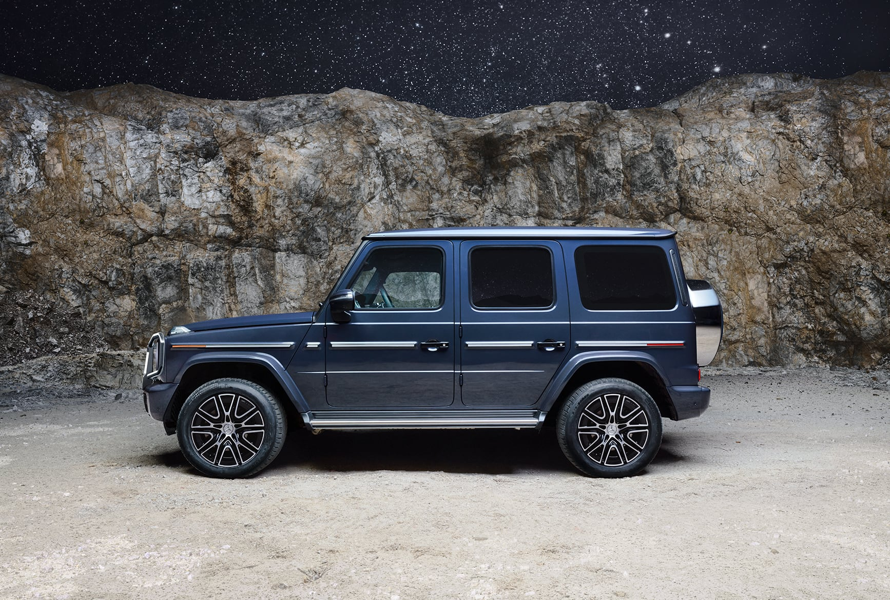 2026 Mercedes-Benz G 550 in Blue by Mountain
