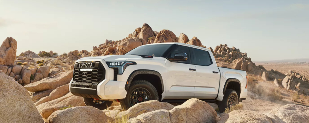 2026 Toyota Tundra TRD Pro CrewMax Shown in Ice Cap