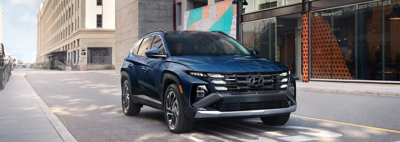 2025 Hyundai Tucson in the City