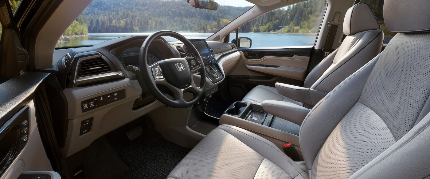 Interior of a 2024 Honda Odyssey