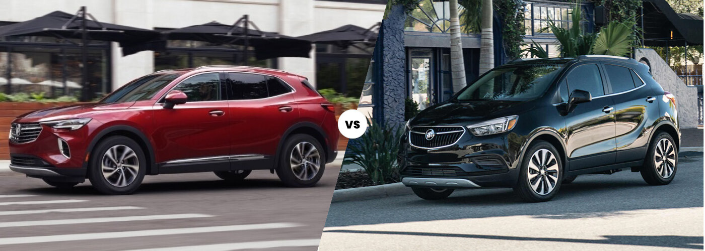 2023 Buick Envision vs. 2022 Buick Encore 2023 Buick Envision vs. 2022 Buick Encore