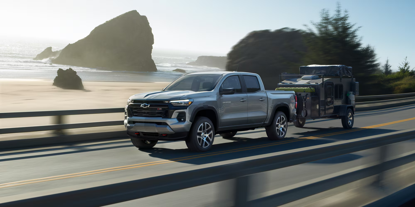 2024 Chevy Colorado Towing a Trailer