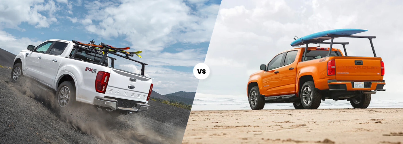 2021 Ford Ranger vs. 2021 Chevrolet Colorado