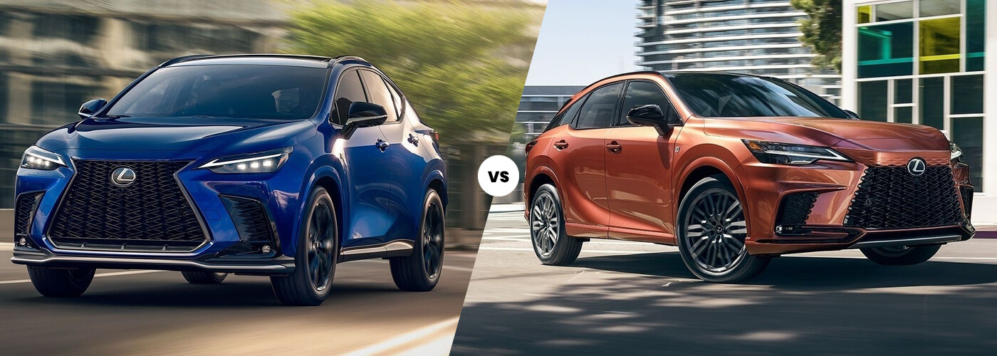 2024 Lexus NX vs. 2024 Lexus RX 2024 Lexus NX vs. 2024 Lexus RX