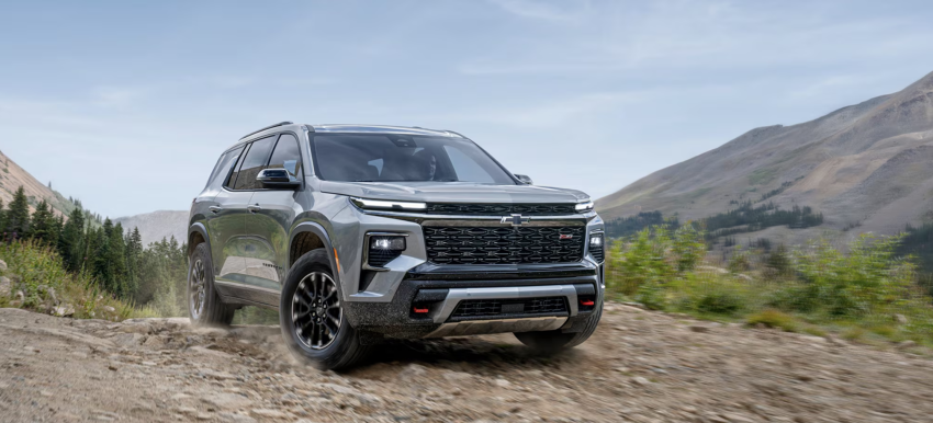 2026 Chevy Traverse Z71 Shown in Sterling Gray Metallic